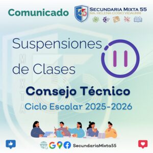 Días de Suspensión de Clases por Consejo Técnico Escolar 2025-2026